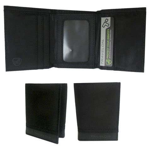 travelon rfid blocking card case|travelon rfid blocking trifold wallet.